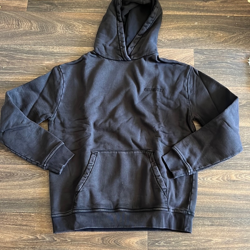 Change of Heart Hoodie Lifeline Pullover Vintage Black
